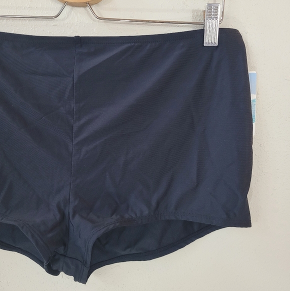 ROXY Black Swim Beach Classics Cheeky Shortie Bottom Size XXL - Picture 3 of 13